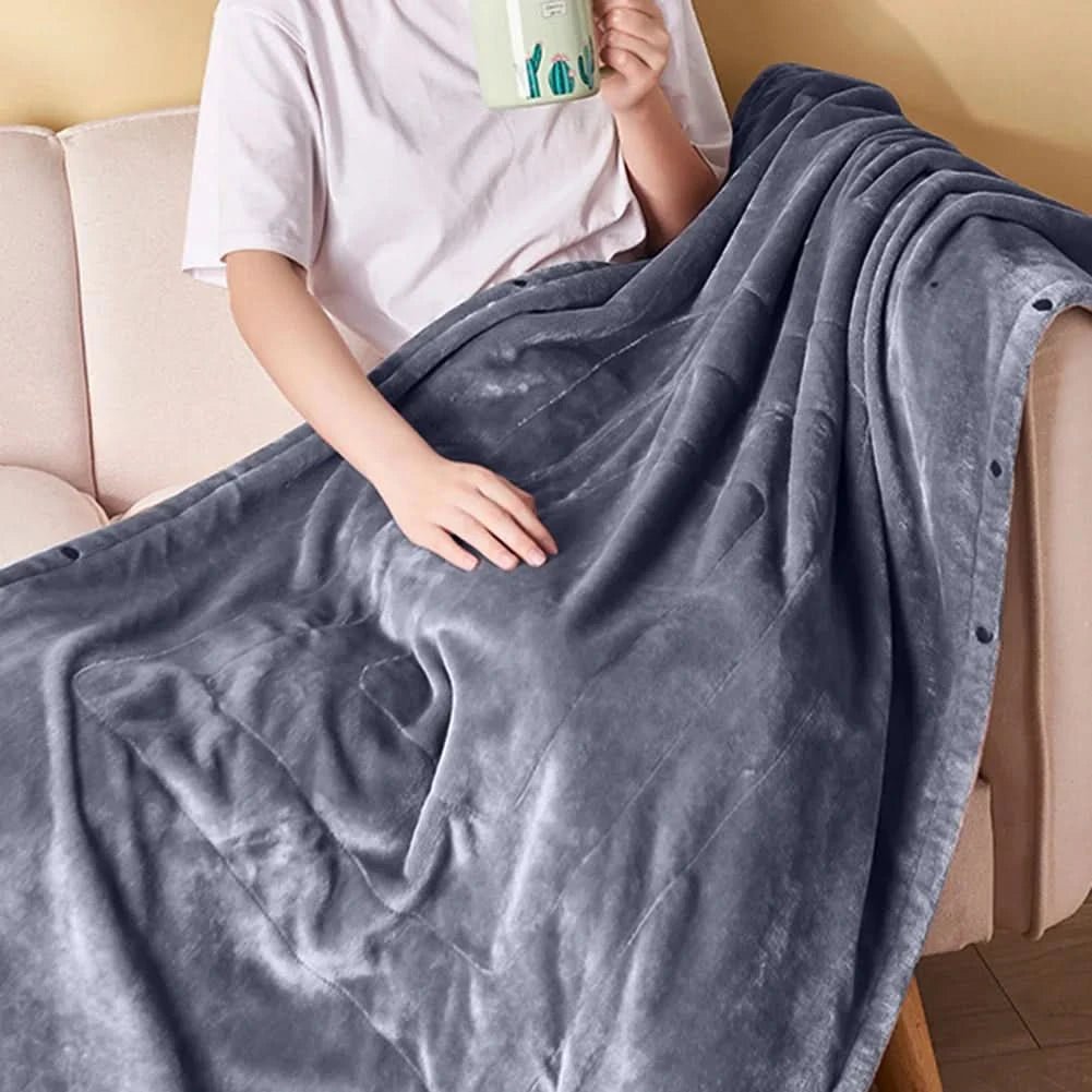 Tragbare USB-Heizdecke mit 3 Heizstufen für Damen und Herren 3