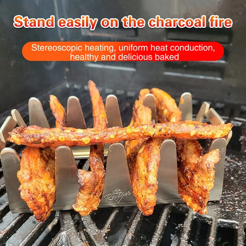 Tragbarer Grill für Outdoor-Aktivitäten Kompakt und Vielseitig 4