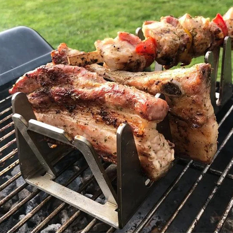 Tragbarer Grill für Outdoor-Aktivitäten Kompakt und Vielseitig 5