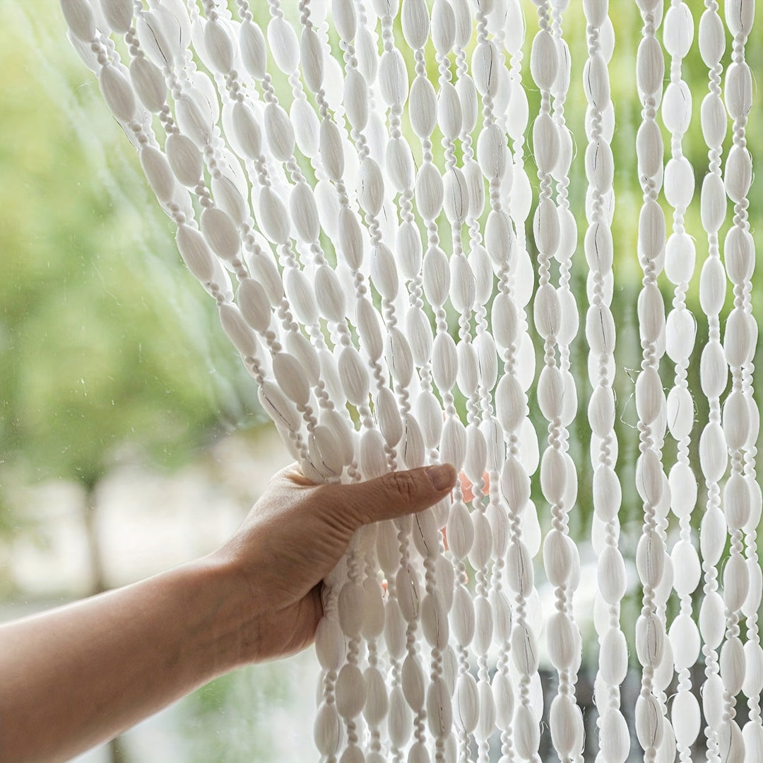 Türvorhang mit Perlen im Boho-Stil 6