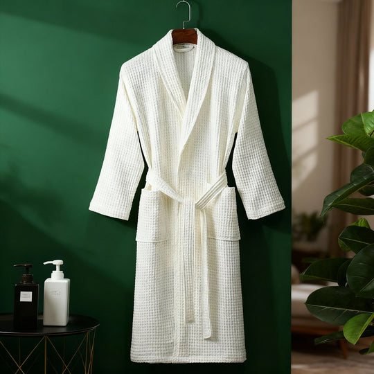 Unisex Bademantel mit Taschen für Herren und Damen 3