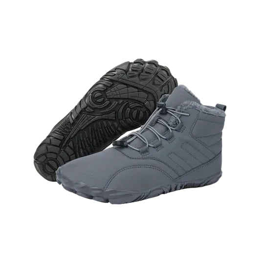 Unisex Barfußschuhe Thermo für Herbst und Winter - Rutschfeste Wanderschuhe mit Breiter Zehenbox 8