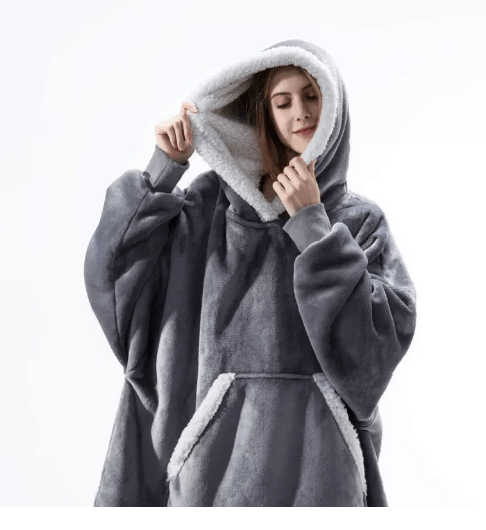 Unisex Fleece Hoodie Decke für Komfort 11