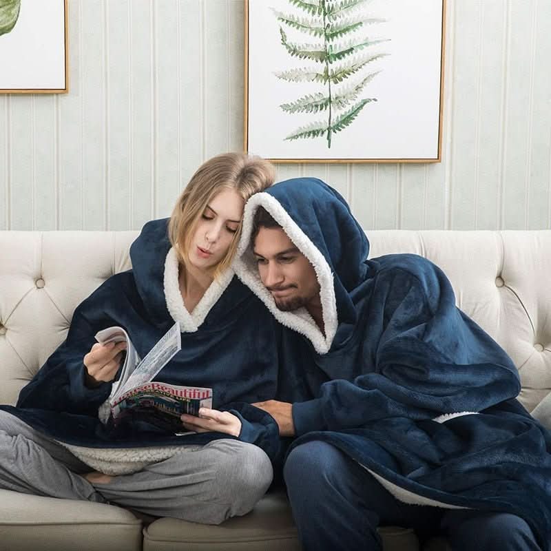 Unisex Fleece Hoodie Decke für Komfort 5