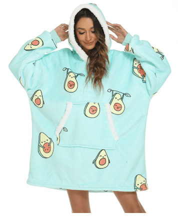Unisex Fleece Hoodie Decke für Komfort 9