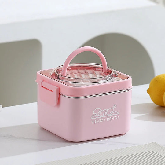 Unisex Lunchbox mit mehreren Fächern und praktischem Design 0