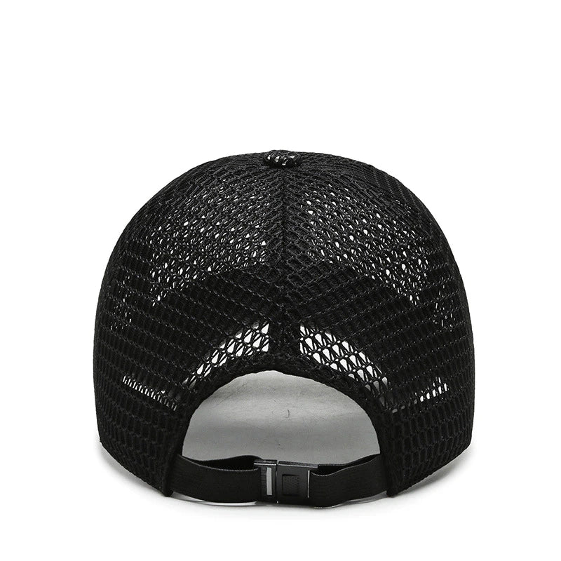 Unisex Sommer Kappe mit Atmungsaktivem Design und Verstellbarem Snapback 3
