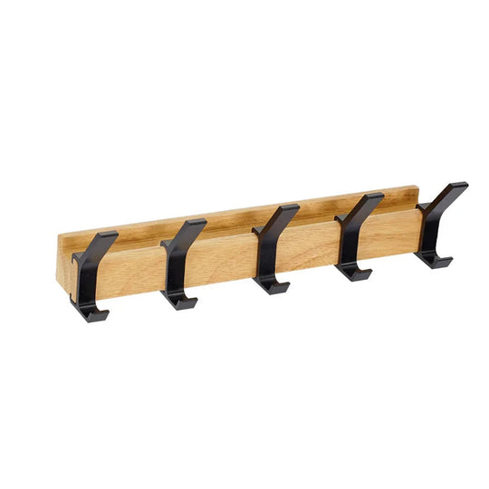 Wandgarderobe mit beweglichen Haken im skandinavischen Stil 7
