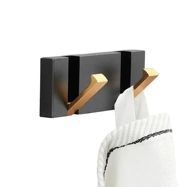 Wandhaken Schwarz Modernes Design für Garderobe und Aufbewahrung 0