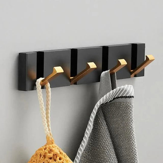 Wandhaken Schwarz Modernes Design für Garderobe und Aufbewahrung 14