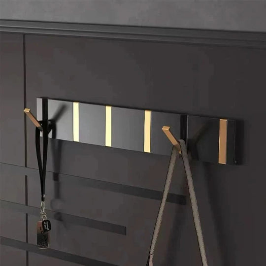 Wandhaken Schwarz Modernes Design für Garderobe und Aufbewahrung 2