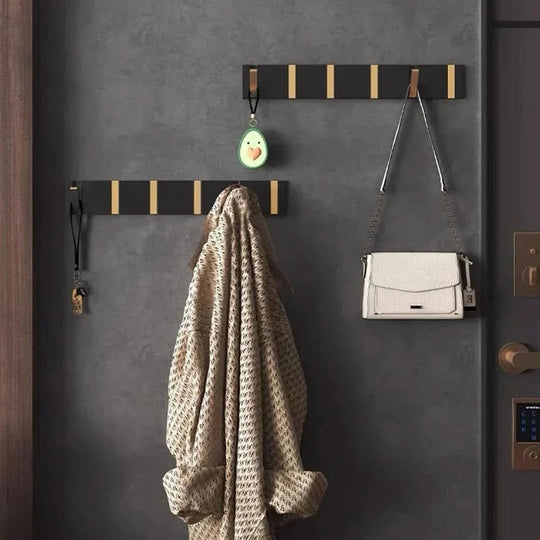 Wandhaken Schwarz Modernes Design für Garderobe und Aufbewahrung 3