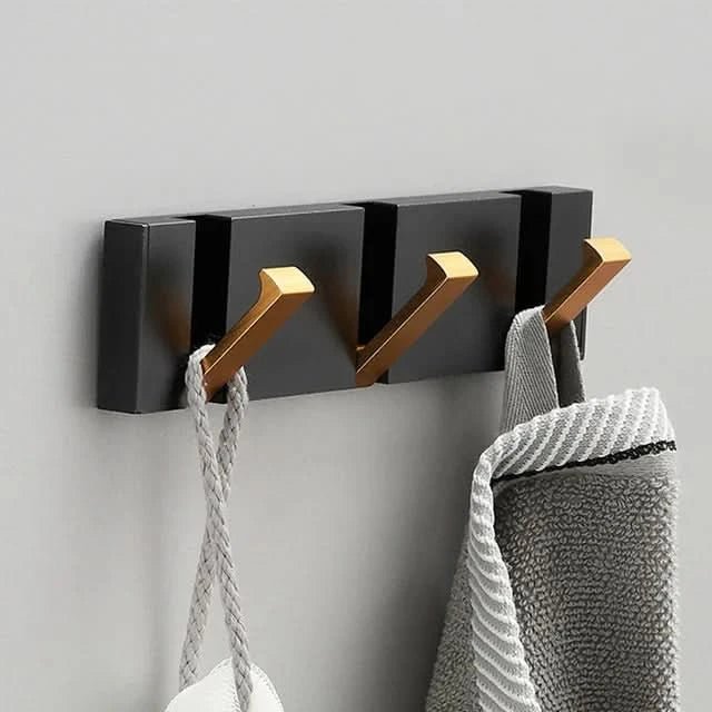 Wandhaken Schwarz Modernes Design für Garderobe und Aufbewahrung 7