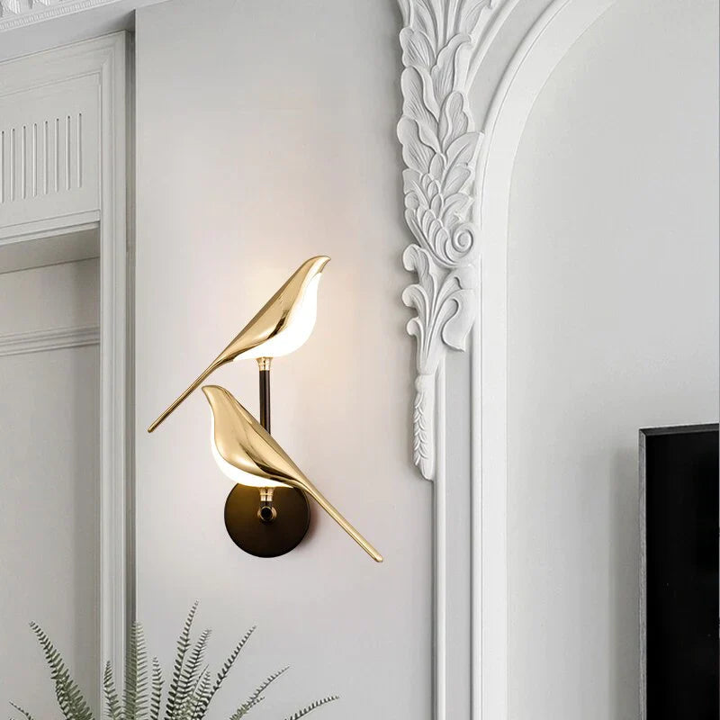Wandleuchte im Vogel-Design für stilvolle Akzente 6