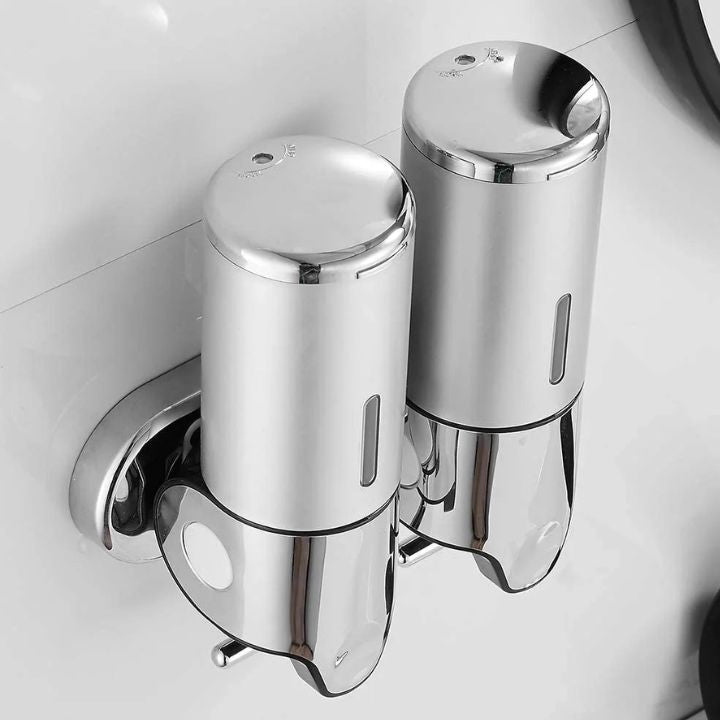 Wandseifenspender für Badezimmer und Küche Modernes Design mit Pumpmechanismus 1