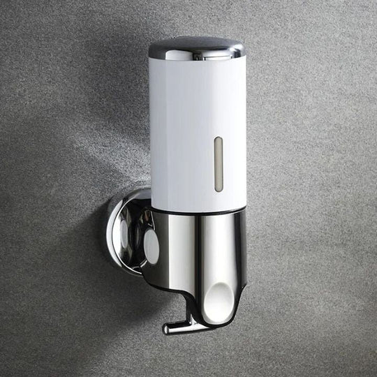 Wandseifenspender für Badezimmer und Küche Modernes Design mit Pumpmechanismus 16