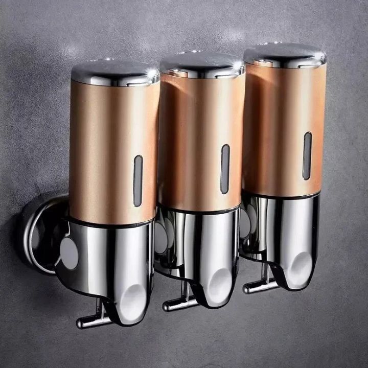 Wandseifenspender für Badezimmer und Küche Modernes Design mit Pumpmechanismus 9