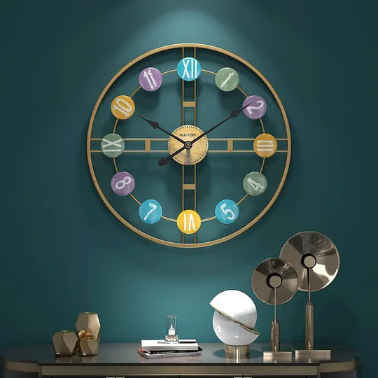 Wanduhr Groß Vintage-Stil Mit Römischen Ziffern – Stilvoller Hingucker Für Ihr Zuhause 7