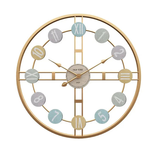 Wanduhr Groß Vintage-Stil Mit Römischen Ziffern – Stilvoller Hingucker Für Ihr Zuhause 8