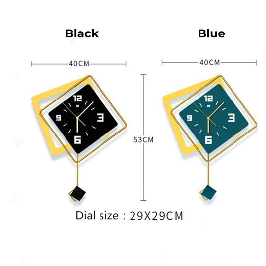 Wanduhr Modern Geometrisch Minimalistisch als Hingucker für Ihr Zuhause 4