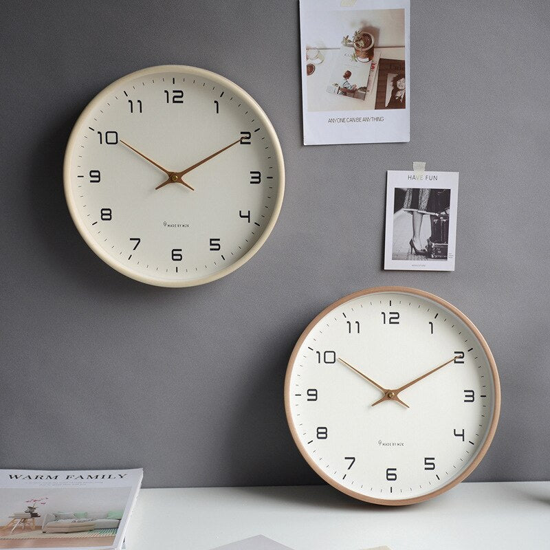 Wanduhr Modern Skandinavischer Stil Minimalistisch 30 cm 1