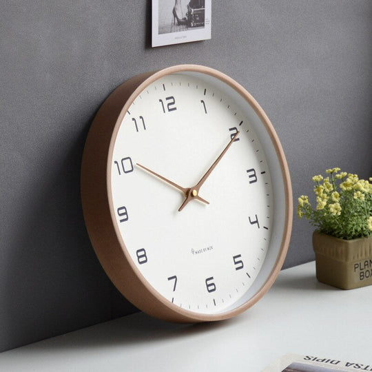 Wanduhr Modern Skandinavischer Stil Minimalistisch 30 cm 2