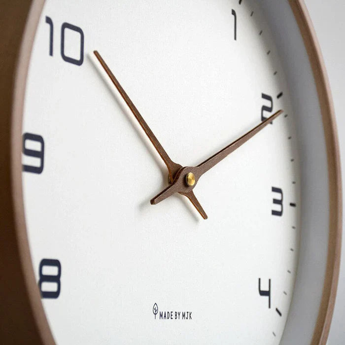 Wanduhr Modern im Nordic-Stil für Männer und Frauen – Schlichtes Design für Zuhause und Büro 3