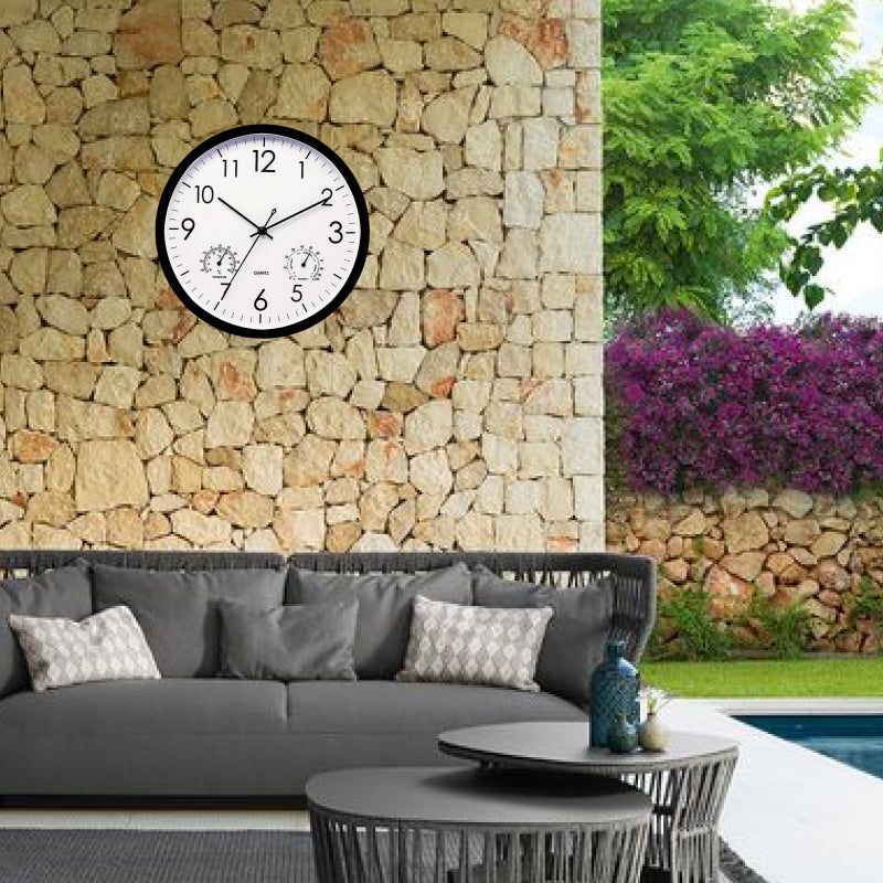 Wanduhr für den Außenbereich – Klassisches Design für Garten und Terrasse 4