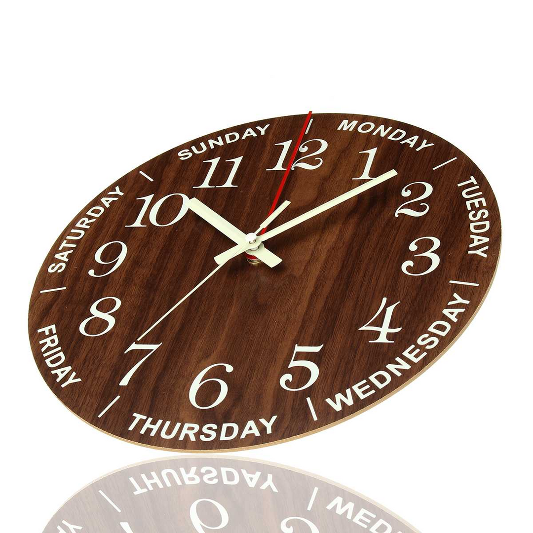 Wanduhr für den Innenbereich mit leuchtendem Design 5