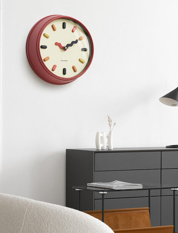 Wanduhr im nordischen Design mit 3D-Effekt 4