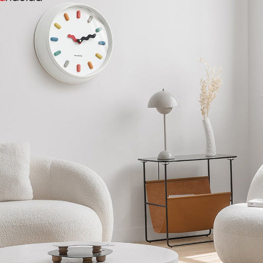 Wanduhr im nordischen Design mit 3D-Effekt 5