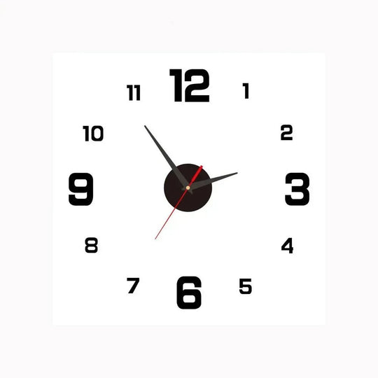 Wanduhr mit minimalistischem Design und geräuschlosem Quarzwerk 11