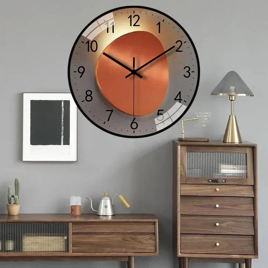 Wanduhr mit minimalistischem Design und geräuschlosem Quarzwerk 4