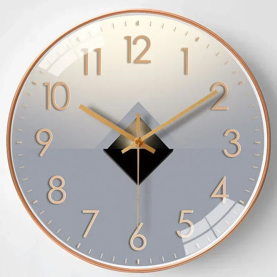Wanduhr mit minimalistischem Design und geräuschlosem Quarzwerk 7