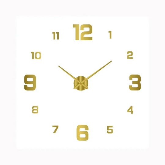 Wanduhr mit minimalistischem Design und geräuschlosem Quarzwerk 8