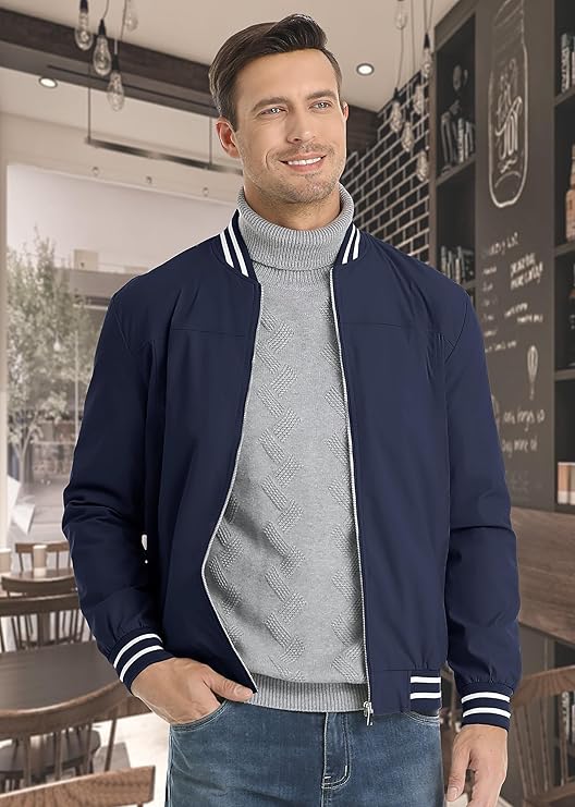 Slim Fit Bomberjacke für Männer