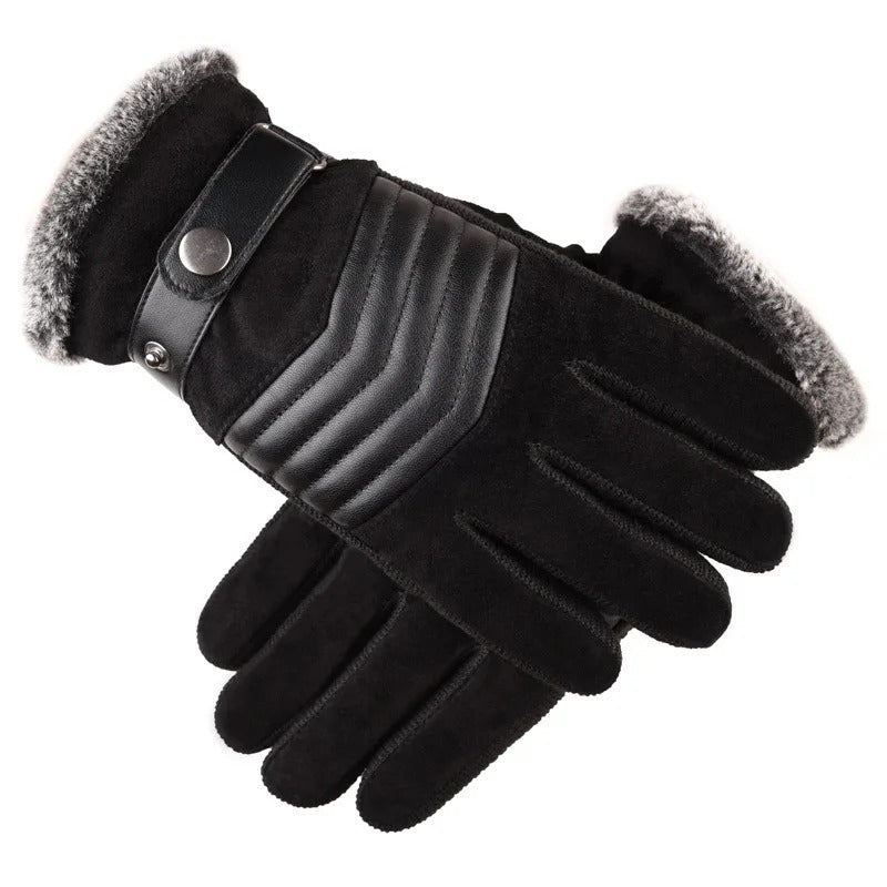 Lässige Lederhandschuhe für Männer