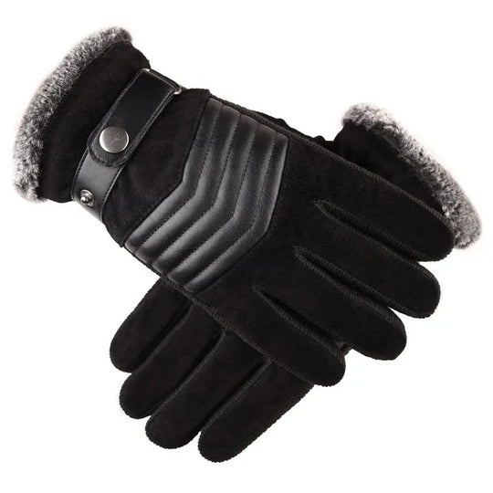 Lässige Lederhandschuhe für Männer