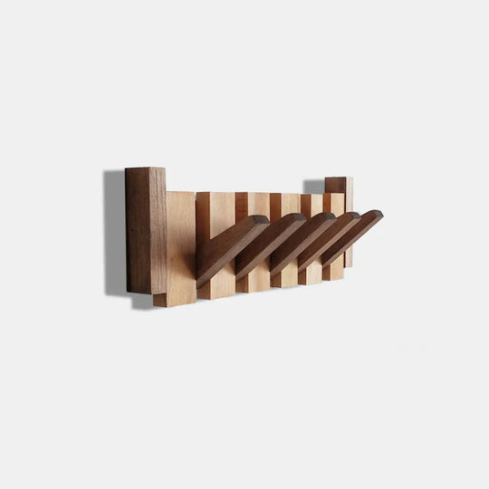 Wandgarderobe mit Magnetischen Klapphaken im Minimalistischen Design