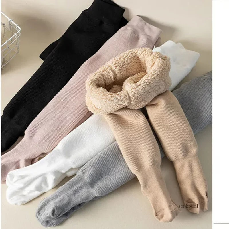 Winterstrumpfhose aus dicker Baumwolle für Kinder