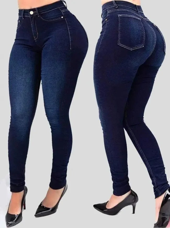 Hochtaillierte Hosen für Frauen