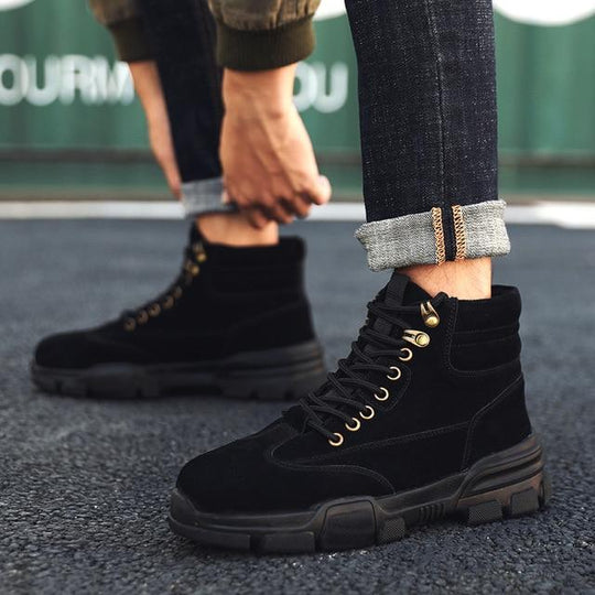 Variant image for Herren Stiefel Leder Bequem Stilvoll-7