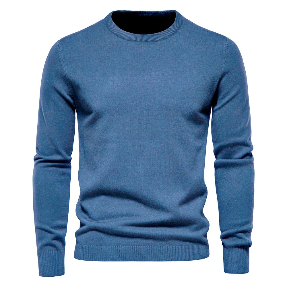 Dicker Pullover für Männer mit schmaler Passform