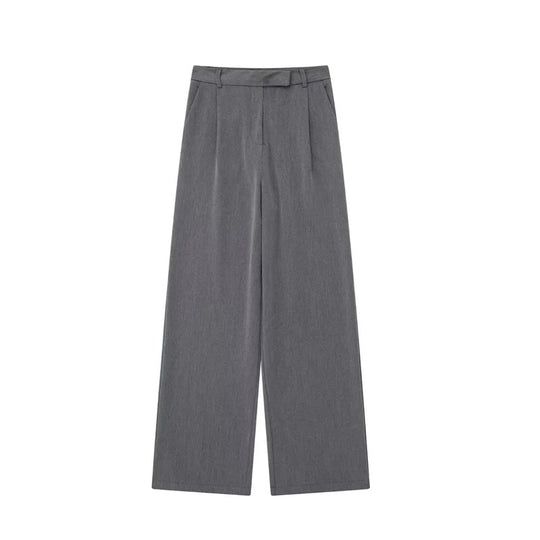 Weite Hose mit hoher Taille für Frauen