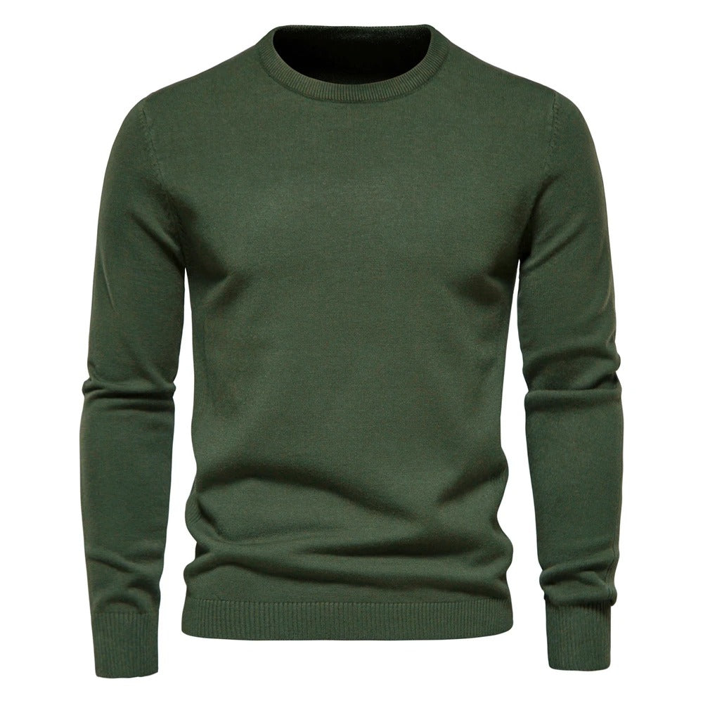 Dicker Pullover für Männer mit schmaler Passform