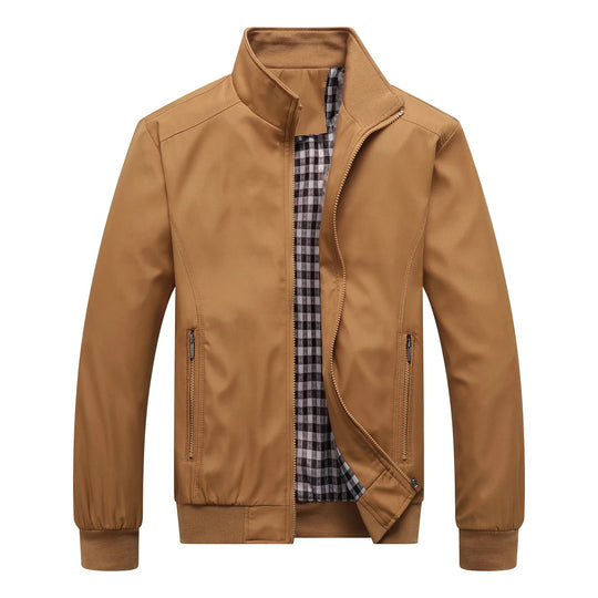 Heren Casual Slank Bomberjacke